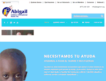 Tablet Screenshot of abigailchi.org
